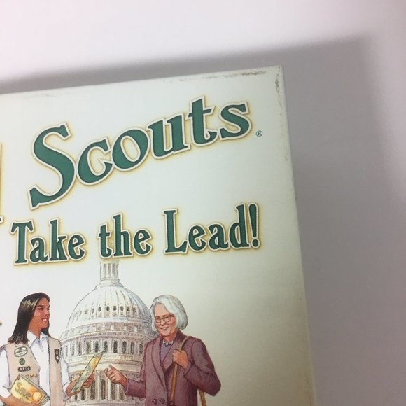 Vint Girl Scouts Take The Lead Metal Faux BookTin - Picture 8 of 11